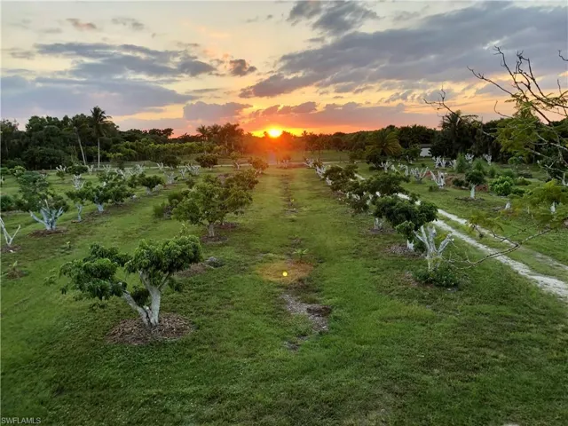 Sunset from front patio