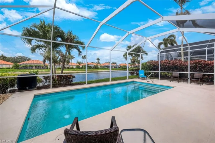 Residence pool w/ large deck & wide lake views!