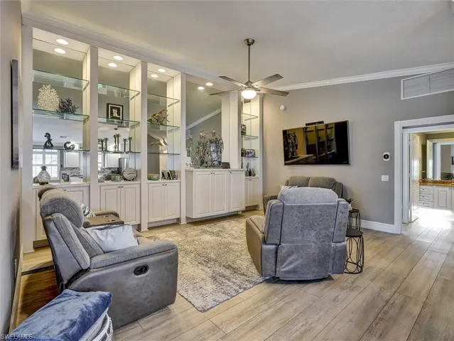 Great room built-ins.