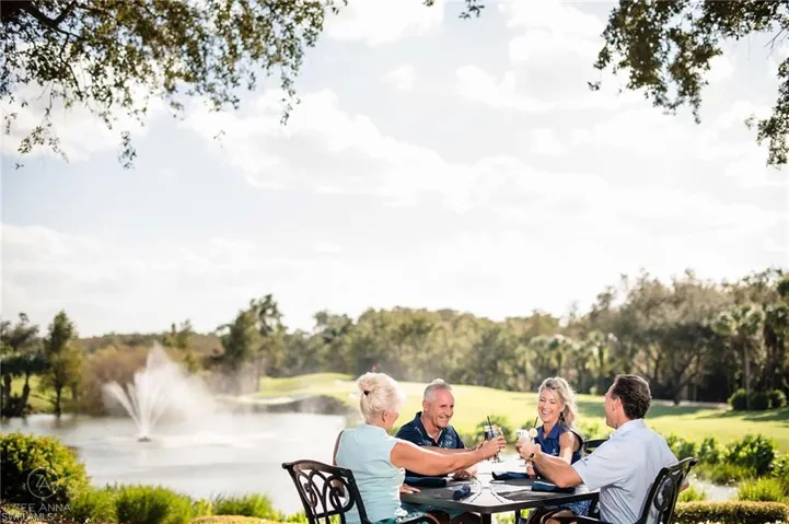 View of home's community featuring a water view