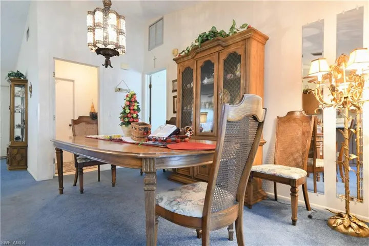 Dining area