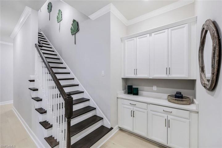 Stairway to second floor