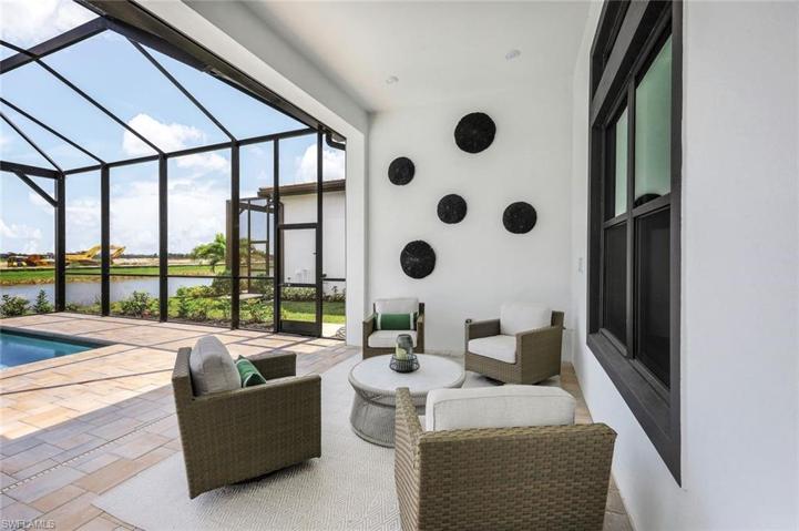 Outside sitting area