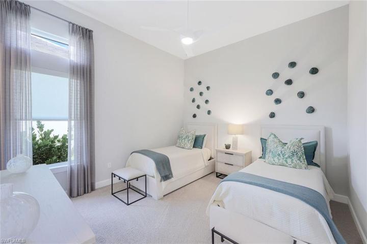 First floor twin bedroom