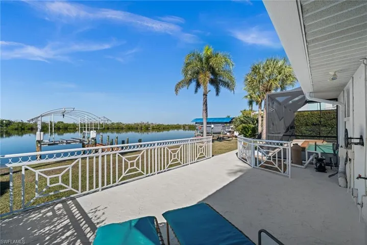 Private Patio off Guest Bedroom 1