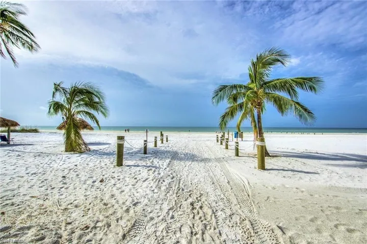 Water view featuring nearby beach