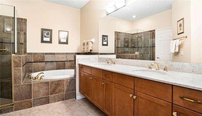 Generous Master bath