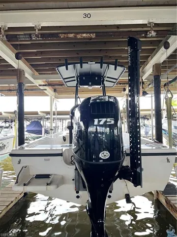 Dock with boat lift
