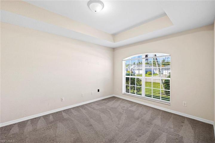 Office with French doors could be used as den/4th bed if desired