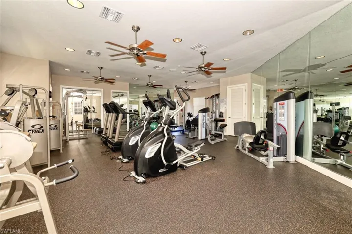 View of exercise room