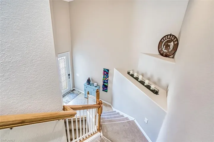 View of stairway