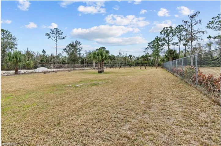 View of yard featuring a view of rural / pastoral area