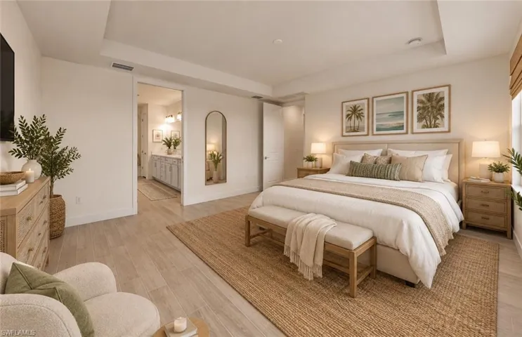 Virtually staged of actual home