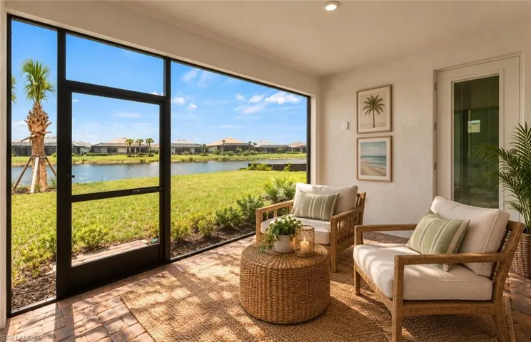 Virtually staged of actual home