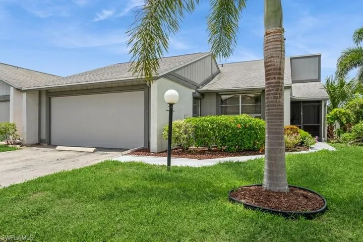 Ranch-style house and nice yard
