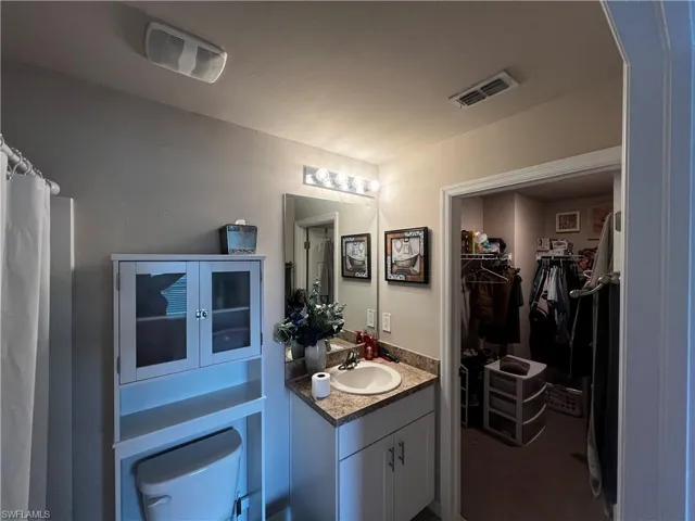 Master closet.