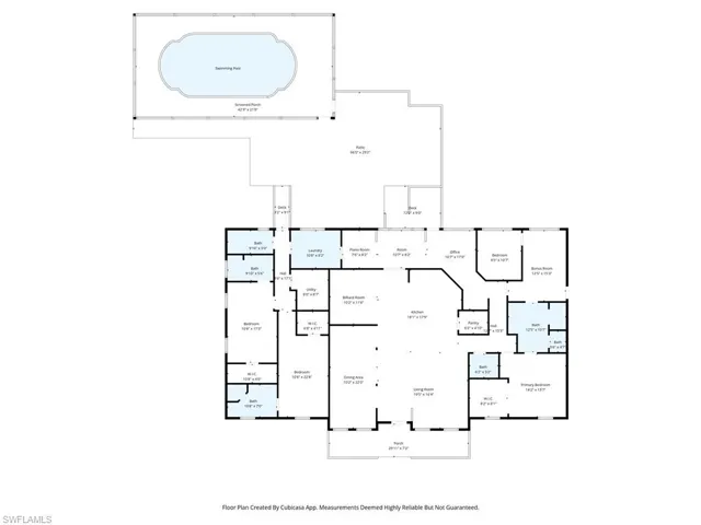 View of home floor plan