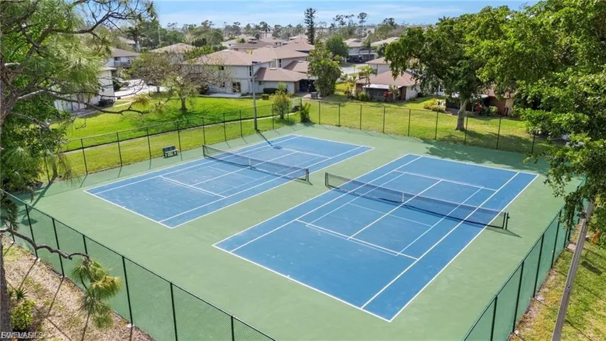 Recreation – Tennis, pickleball, and shuffleboard courts