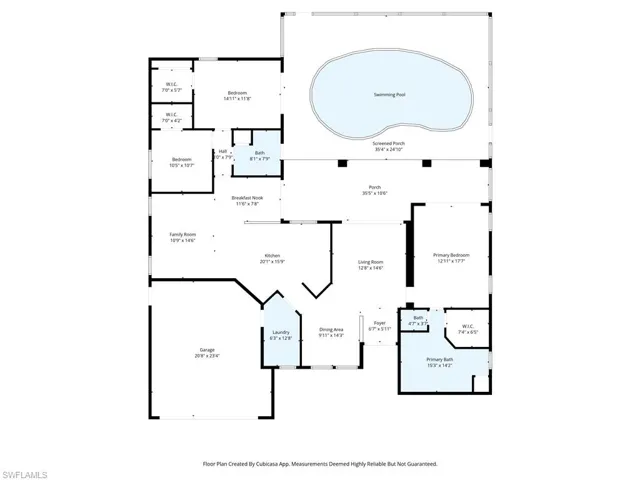 View of home floor plan