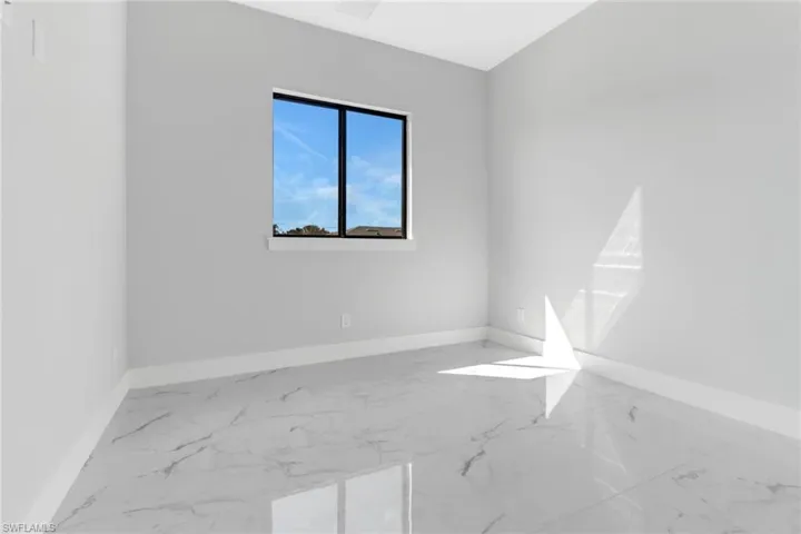 View of spare room