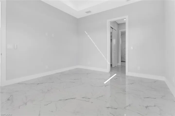 View of spare room
