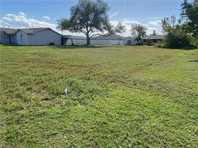 Cleared lot view