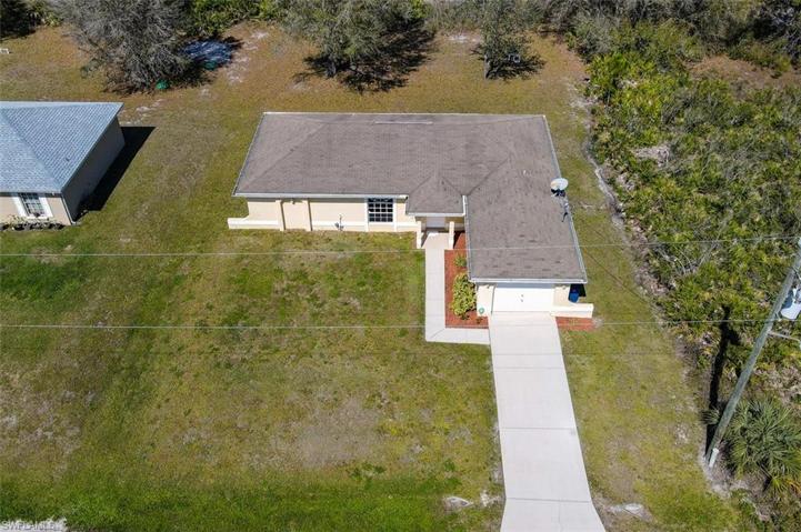 Aerial view of Property