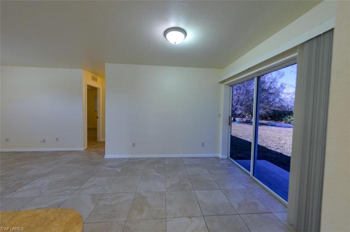 View of Dining area from Kitchen