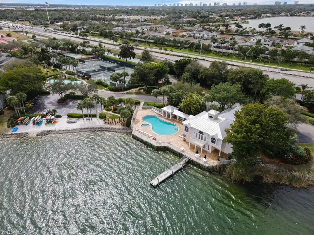 Area view of Clubhouse and Lake