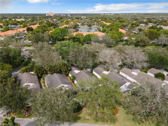 Aerial View of Courtyard Homes