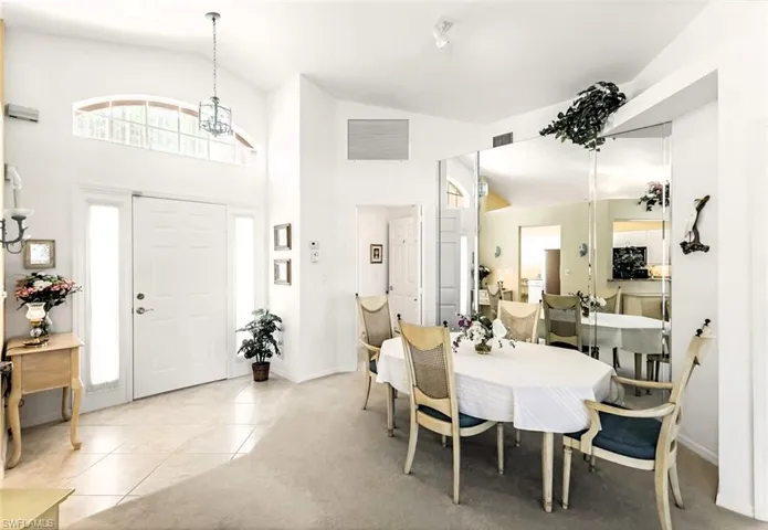 Foyer and Dining Area