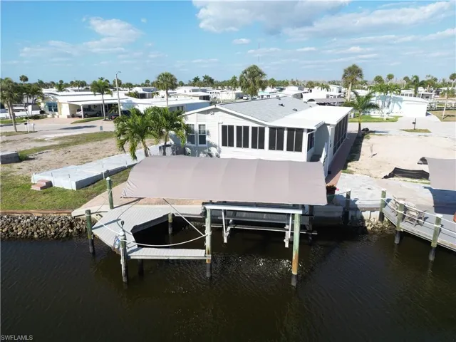Ariel view of rear