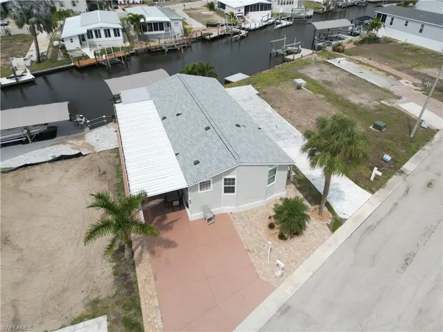 Ariel view of front