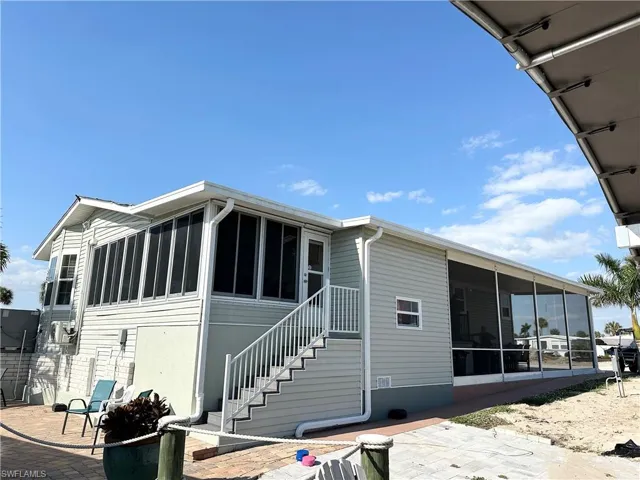 Rear of residence