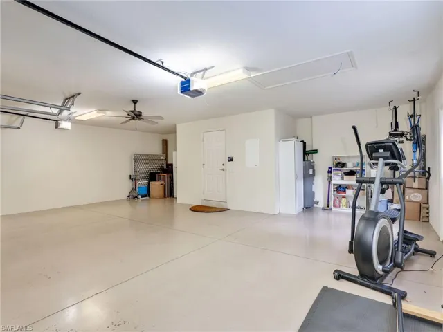 True 3 car garage!