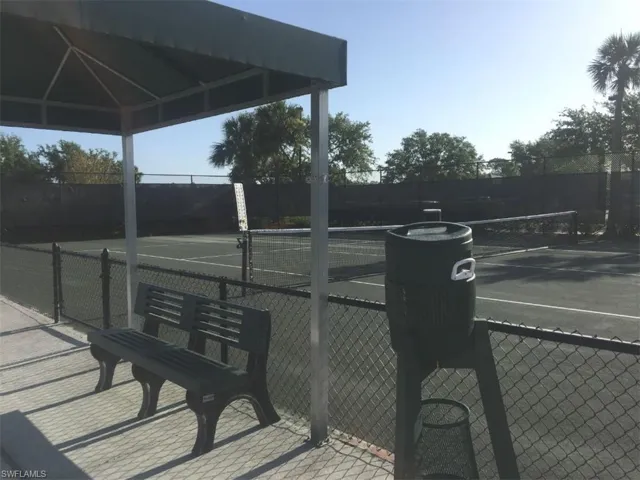 Updated tennis facilities