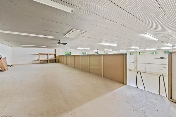 1200 sq. ft. Loft Storage area in  garage building over 1200 sq. ft. Guest Quarters