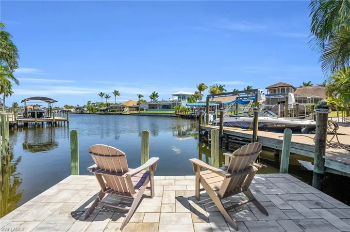 Awesome view from your dock.