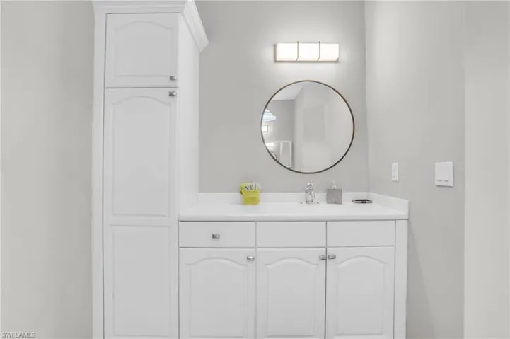 Master bath with separate sides @ sinks