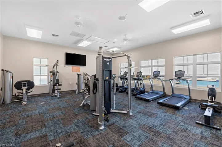 View of exercise room