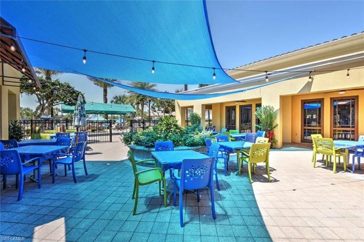 Outside seating area at Town Center!
