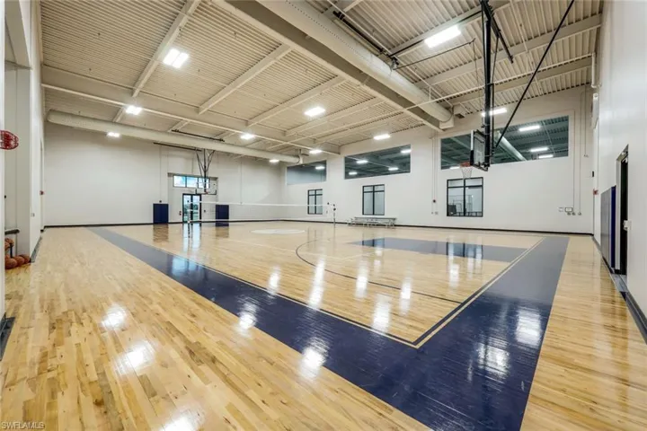 View of sport court