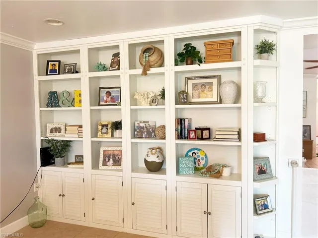 built in book case