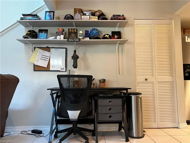View of tiled office