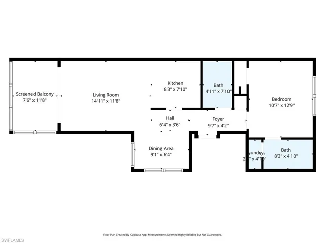 View of room layout