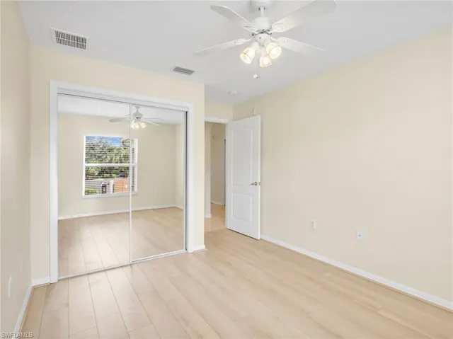 Second Bedroom with Mirrored Closet