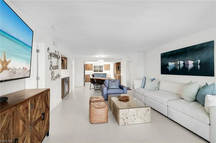 View of living area
