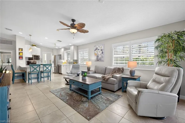 Open Den/Dining Area Used As Great Room