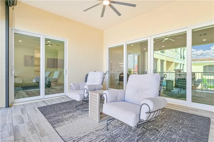 View of sunroom / Lanai