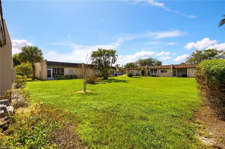 Extended view of back yard